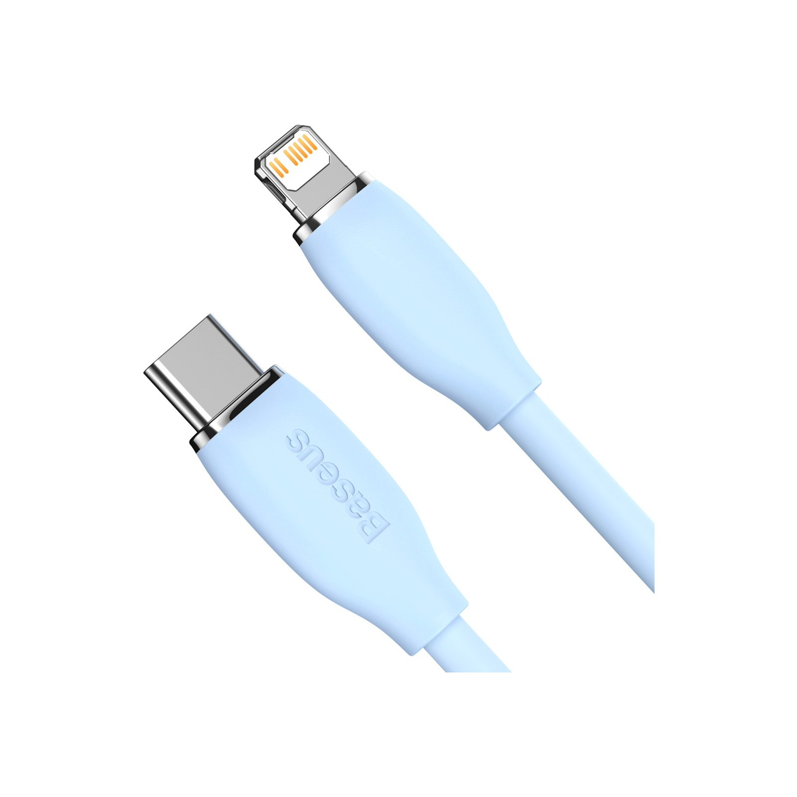 Дата кабель USB-C to Lightning 1.2m 20W Blue Baseus (CAGD020003) изображение 2