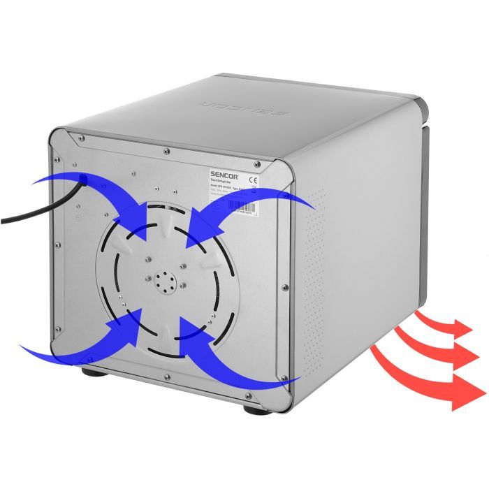 Сушка для овощей и фруктов Sencor SFD7750SS изображение 5