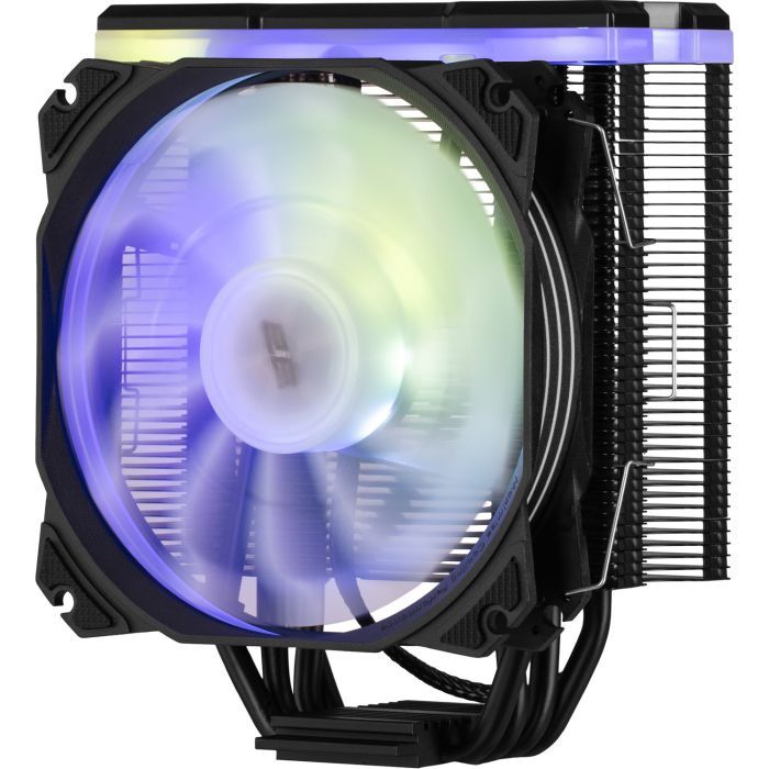 Кулер для процессора 2E Gaming Air Cool AC120D4TC-ARGB, LGA1700, 1366, 1200, 115X, AM5, AM4, AM3, AM3+, AM2, AM2+, FM2, (2E-AC120D4TC-ARGB) изображение 2