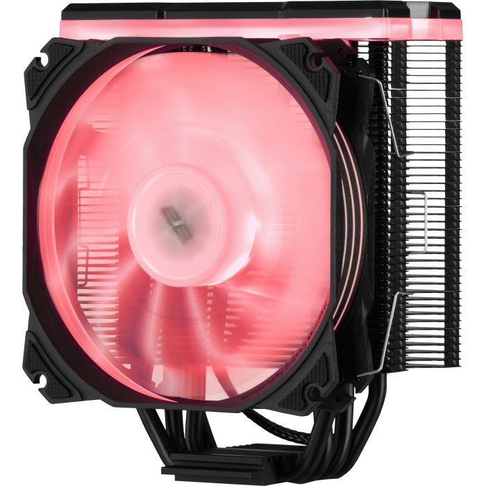 Кулер для процессора 2E Gaming Air Cool AC120D4TC-ARGB, LGA1700, 1366, 1200, 115X, AM5, AM4, AM3, AM3+, AM2, AM2+, FM2, (2E-AC120D4TC-ARGB) изображение 4