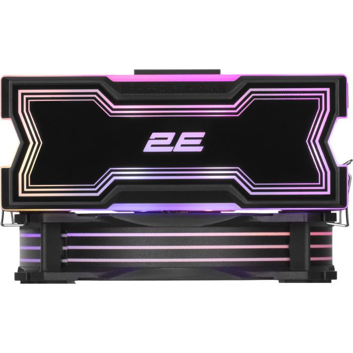 Кулер для процессора 2E Gaming Air Cool AC120D4TC-ARGB, LGA1700, 1366, 1200, 115X, AM5, AM4, AM3, AM3+, AM2, AM2+, FM2, (2E-AC120D4TC-ARGB) изображение 8
