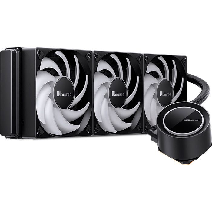 Система жидкостного охлаждения JONSBO TG-360 Black изображение 9
