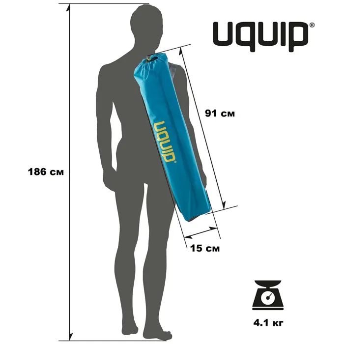 Туристичний стіл Uquip Variety L Grey (244117) зображення 8