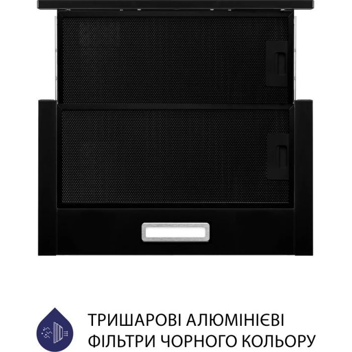 Витяжка кухонна Minola HTL 5214 BLF 700 LED зображення 3