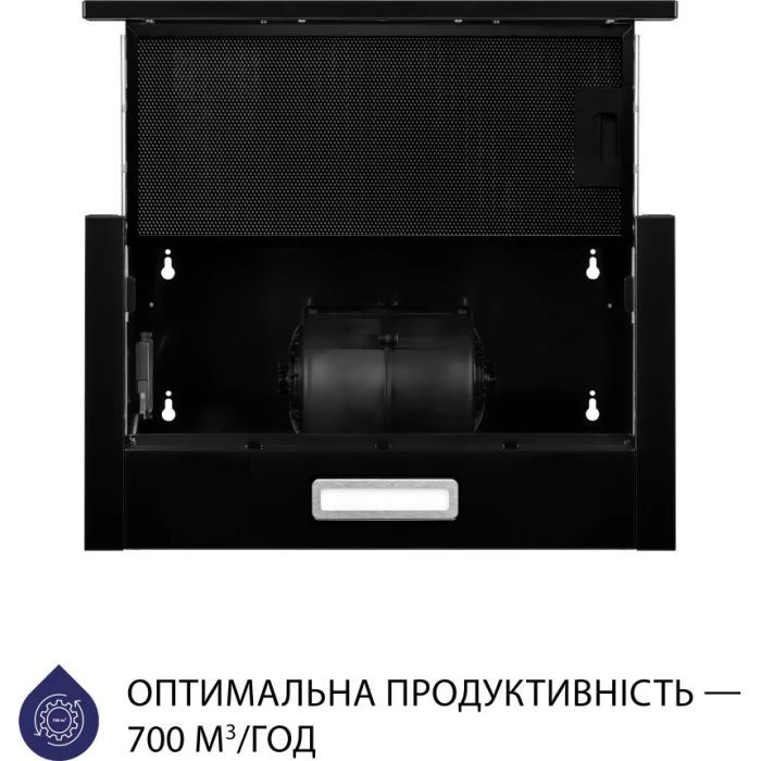Витяжка кухонна Minola HTL 5214 BLF 700 LED зображення 4