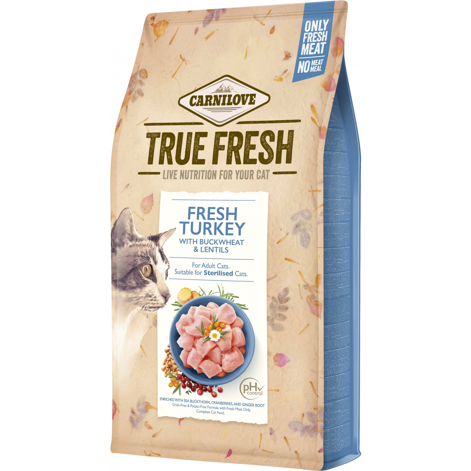 Сухий корм для кішок Carnilove True Fresh Cat Chicken 4.8 кг (8595602561490)