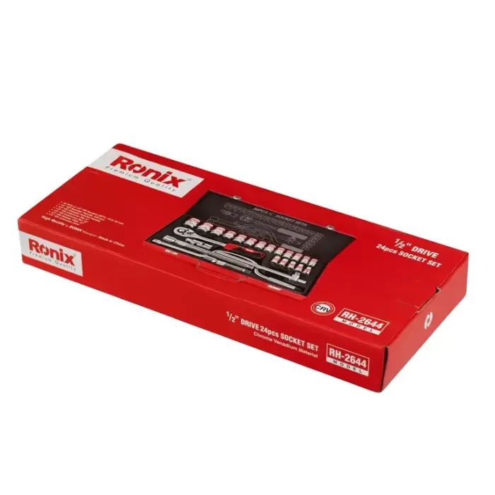 Набір інструментів Ronix 1/2", 24 шт (RH-2644) зображення 3