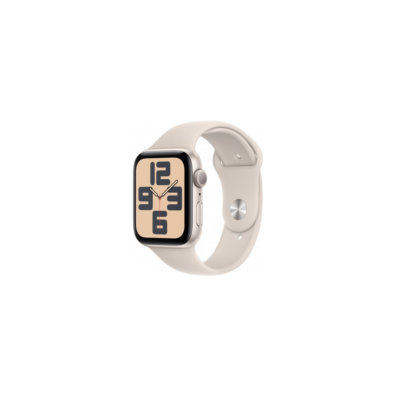 Смарт-часы Apple Watch SE 2023 GPS 44mm Silver Aluminium Case with Storm Blue Sport Band - S/M (MREC3QP/A)