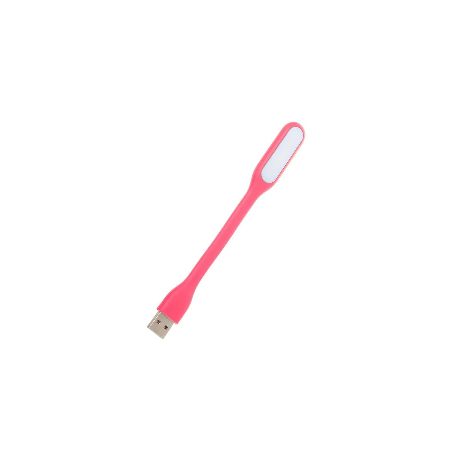 Лампа USB Optima LED, гнучка, 2 шт, рожевий (UL-001-PI2)
