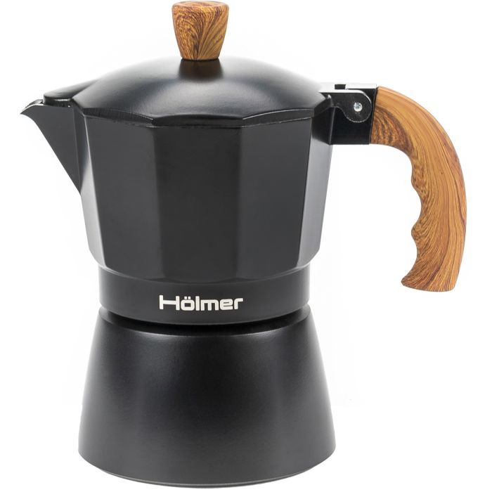 Гейзерная кофеварка Hölmer Natural 450 мл (CF-0450-BW Natural)