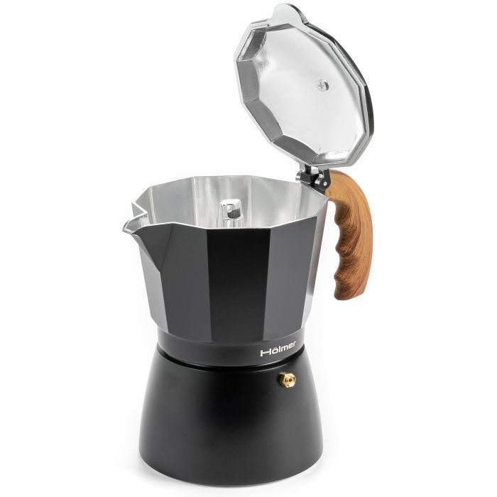 Гейзерная кофеварка Hölmer Natural 450 мл (CF-0450-BW Natural) изображение 2