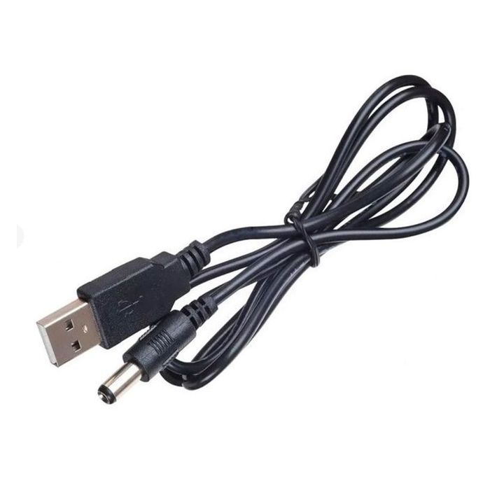 Кабель питания USB 2.0 AM to DC 5.5 х 2.1 mm 1.0m 5V to DC 5V Dynamode (DM-USB-DC-5.5x2.1mm)