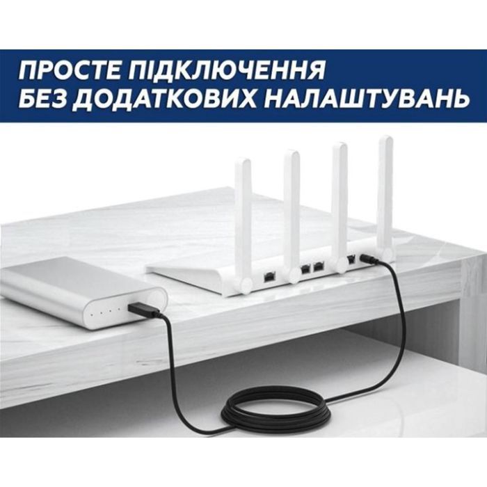 Кабель питания USB 2.0 AM to DC 5.5 х 2.1 mm 1.0m 5V to DC 5V Dynamode (DM-USB-DC-5.5x2.1mm) изображение 5