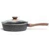 Сотейник Hölmer Natural кований з кришкою 24 см (DF-42824-FAMWL Natural)