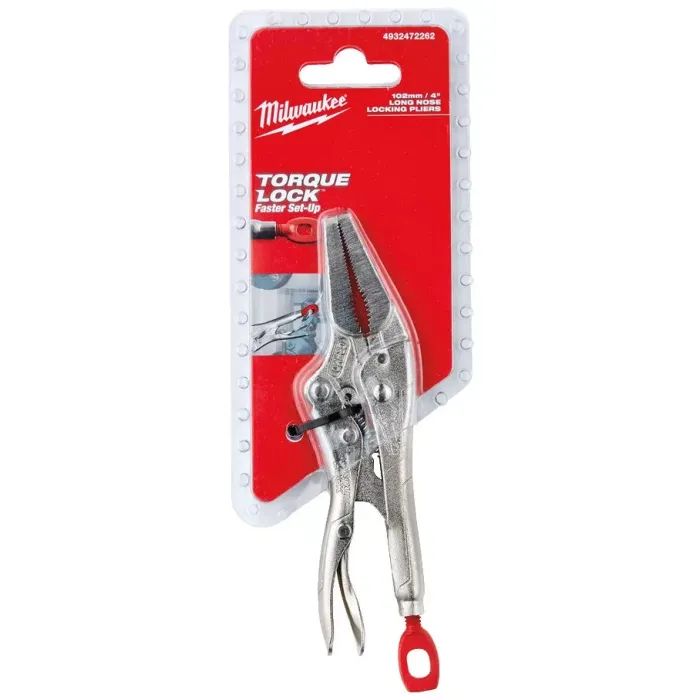 Клещи Milwaukee зажимные Torque Lock, 1-42мм, удлиненные губки (4932472262) изображение 2