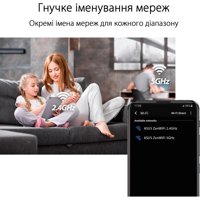 Точка доступа Wi-Fi ASUS XD4 Plus 2pk Black (90IG07M0-MO3C30) изображение 7