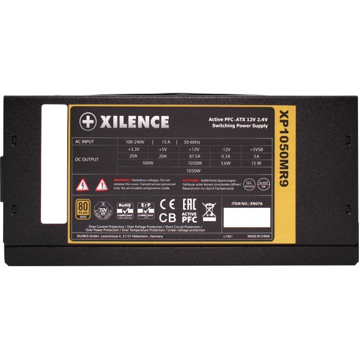 Блок питания Xilence 1050W (XP1050MR9.2) изображение 4
