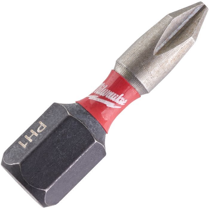 Набір біт Milwaukee SHOCKWAVE, PH1, 25мм, 2шт (4932430850)