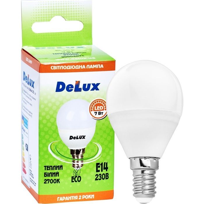Лампочка Delux BL50P 5 Вт 2700K 220В E14 (90002758) зображення 2