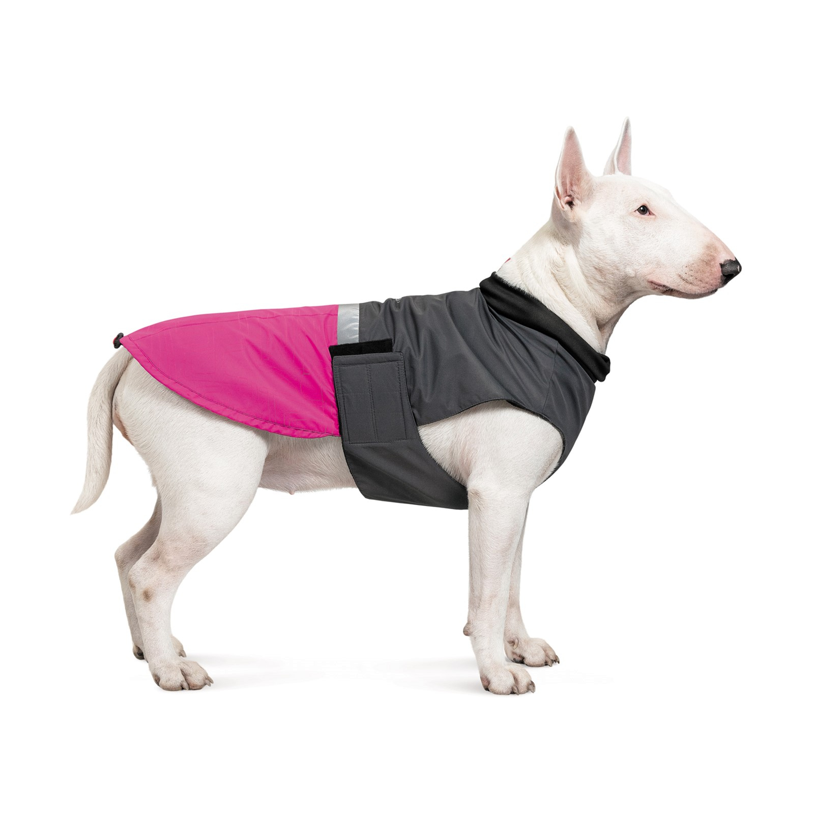 Попона для тварин Pet Fashion ROY 5XL малиново-сіра (4823082432882) зображення 6
