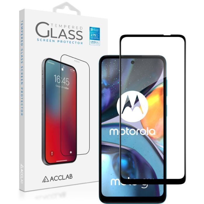 Скло захисне ACCLAB Full Glue MOTO G22 (1283126542206) зображення 7