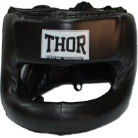 Photos - Martial Arts Protective Gear Thor Боксерський шолом  Nose Protection 707 M Шкіра Чорний  B (707 (Leather)