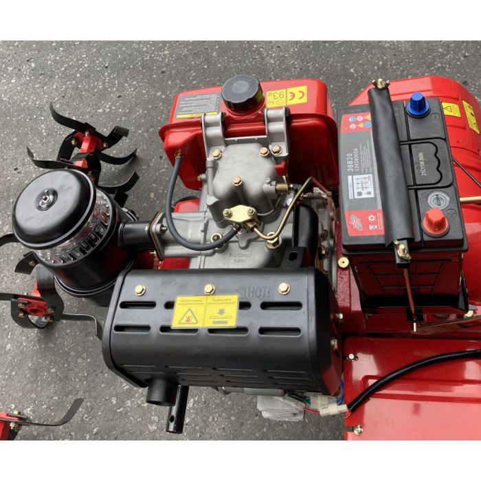 Культиватор Forte 1350Е-3, колеса 12", 9лс (113402) изображение 10