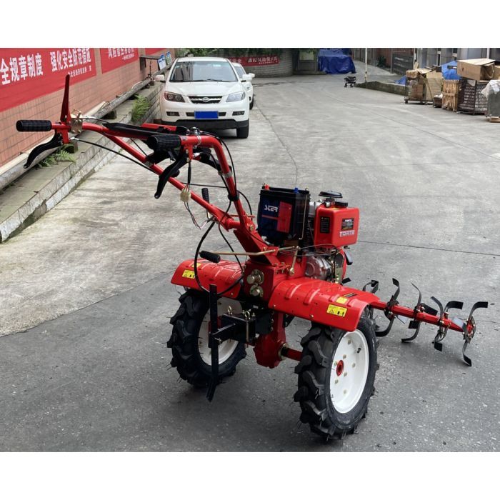 Культиватор Forte 1350Е-3, колеса 12", 9лс (113402) изображение 2