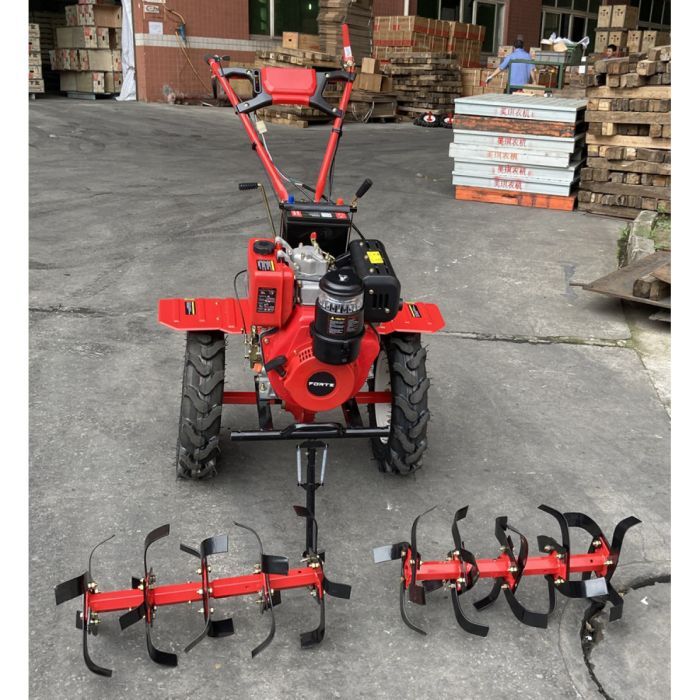Культиватор Forte 1350Е-3, колеса 12", 9лс (113402) изображение 6