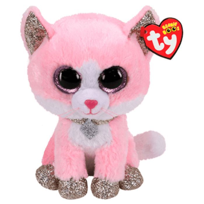 Мягкая игрушка Ty Beanie Boo's Кот Fiona 25 см (36489)