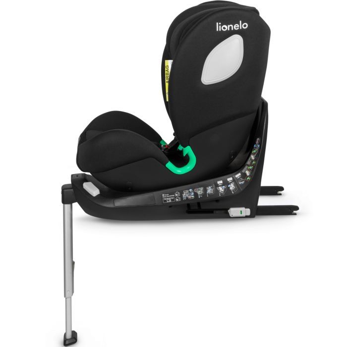 Автокресло Lionelo Braam i-Size Black Carbon, черно-серое (LO-BRAAM I-SIZE BLACK CARBON) изображение 4