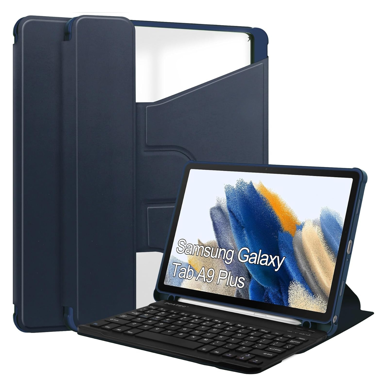 Чохол до планшета BeCover Keyboard 360° Rotatable Samsung Tab A9 Plus SM-X210/SM-X215/SM-X216 11.0" Black (710329)