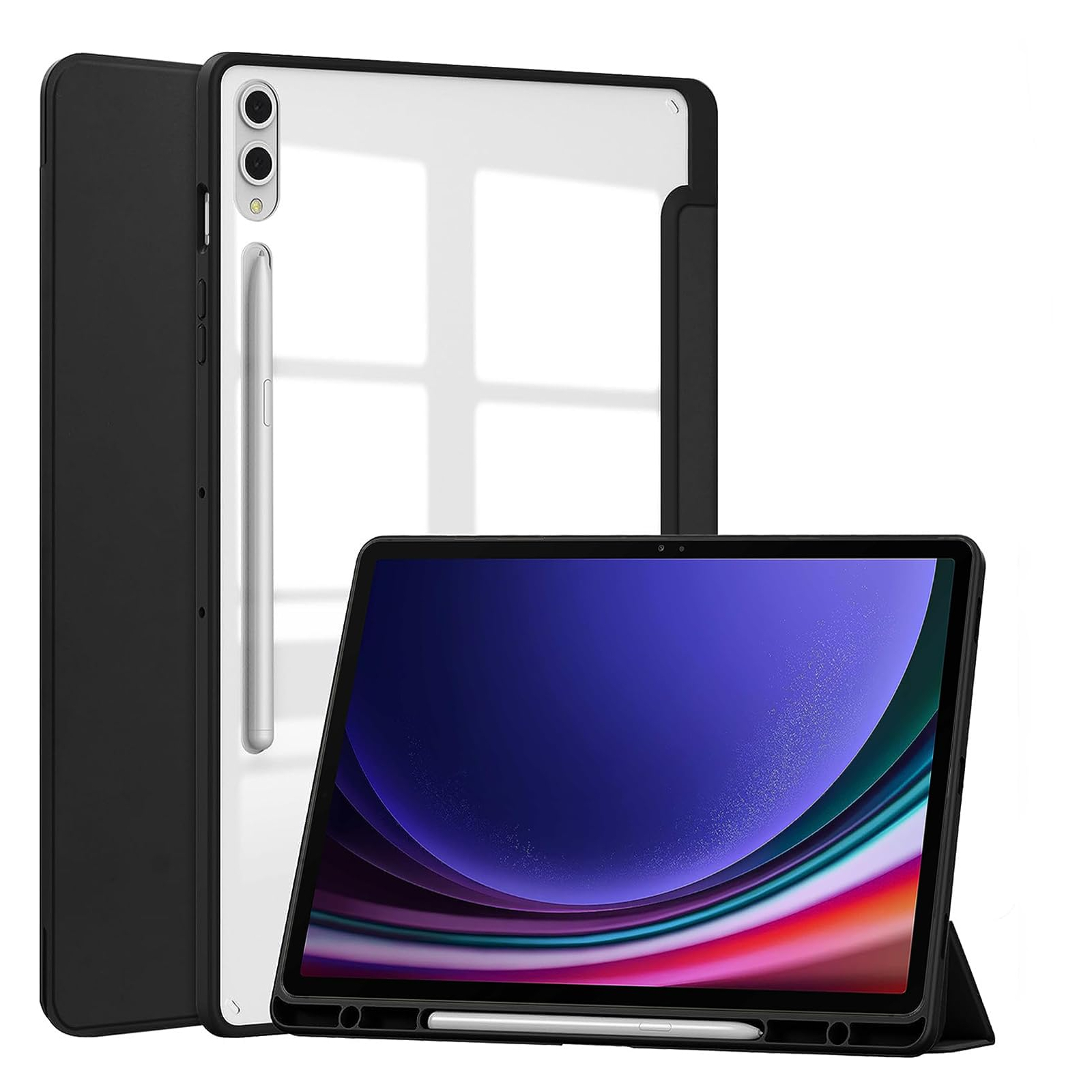Чохол до планшета BeCover Soft Edge stylus holder Samsung Tab S9 Plus (SM-X810/SM-X816)/S9 FE Plus (SM-X610/SM-X616) 12.4" (710408) зображення 2