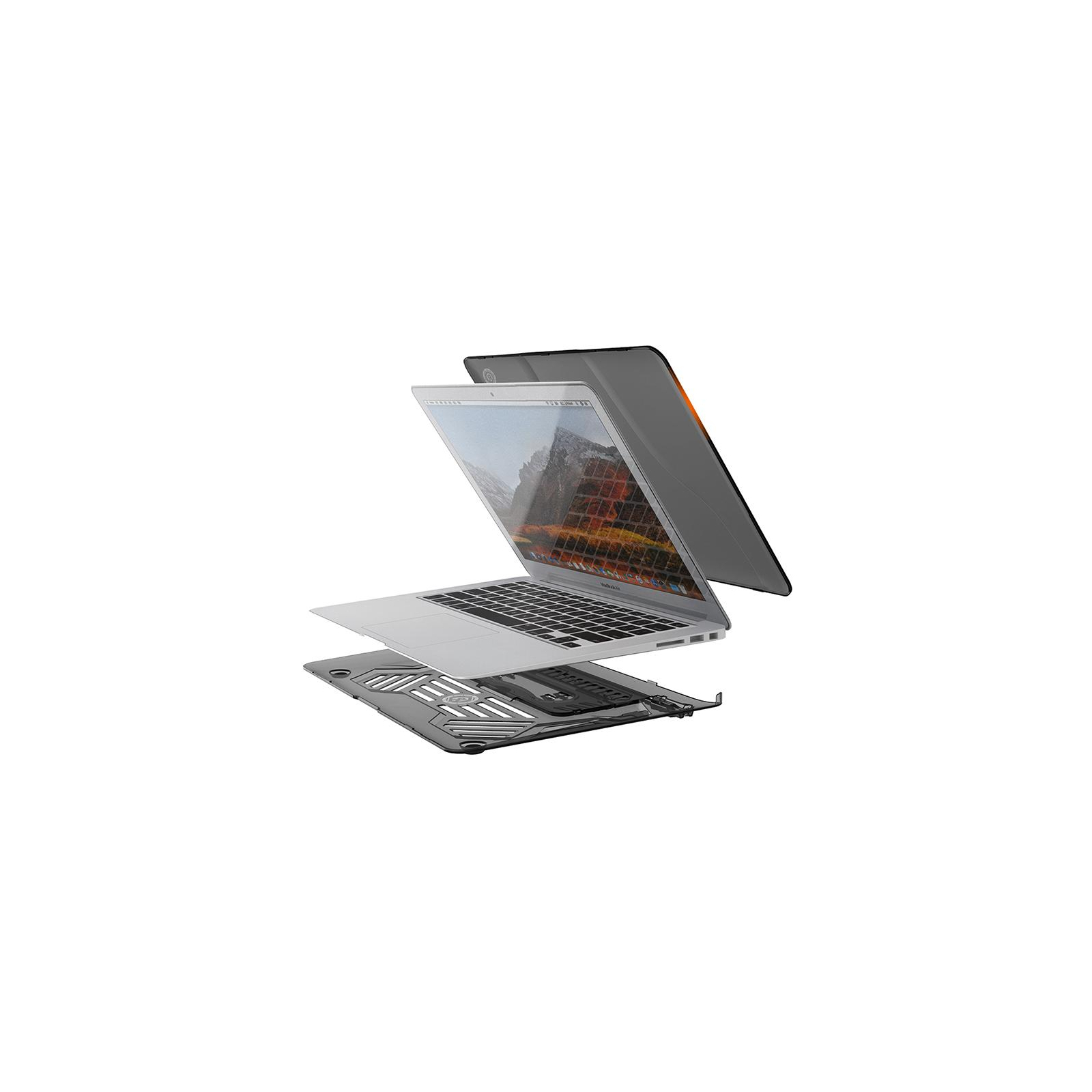 Чехол для ноутбука BeCover 13.3" Macbook Air M1 A1932/A2337 PremiumPlastic Black (708881) изображение 3