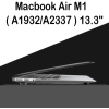 Чехол для ноутбука BeCover 13.3" Macbook Air M1 A1932/A2337 PremiumPlastic Black (708881) изображение 9