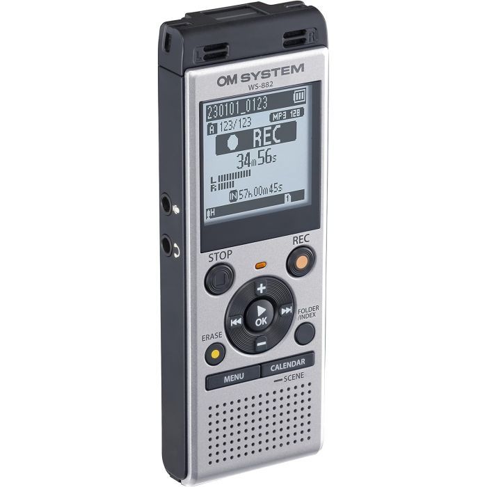Цифровой диктофон Olympus OM SYSTEM WS-882 Silver (4GB) (V420330SE000) изображение 3