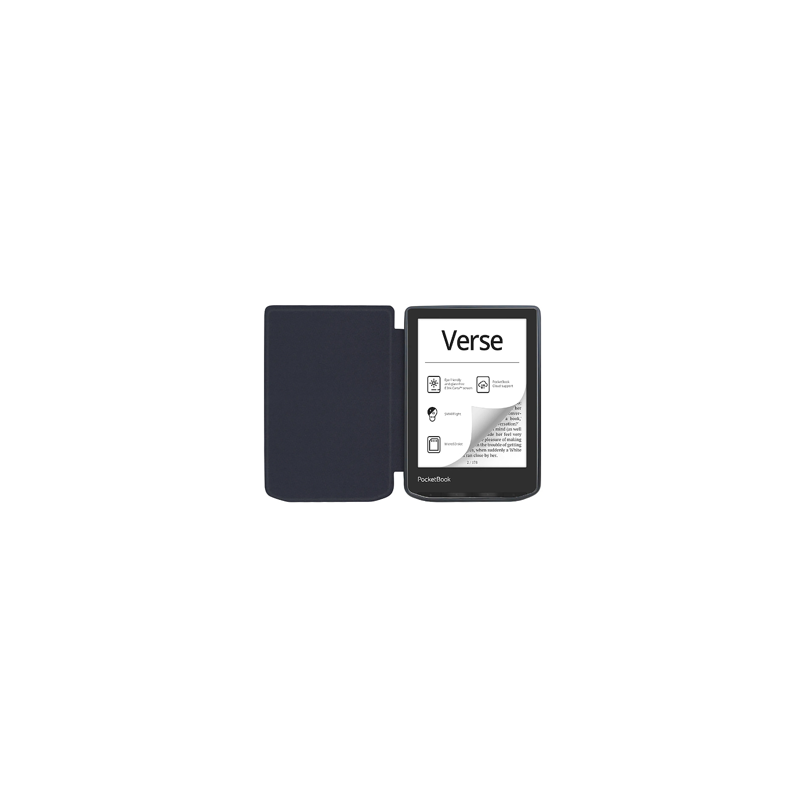 Чехол для электронной книги BeCover Smart Case PocketBook 629 Verse / 634 Verse Pro 6" Dark Green (710453) изображение 2