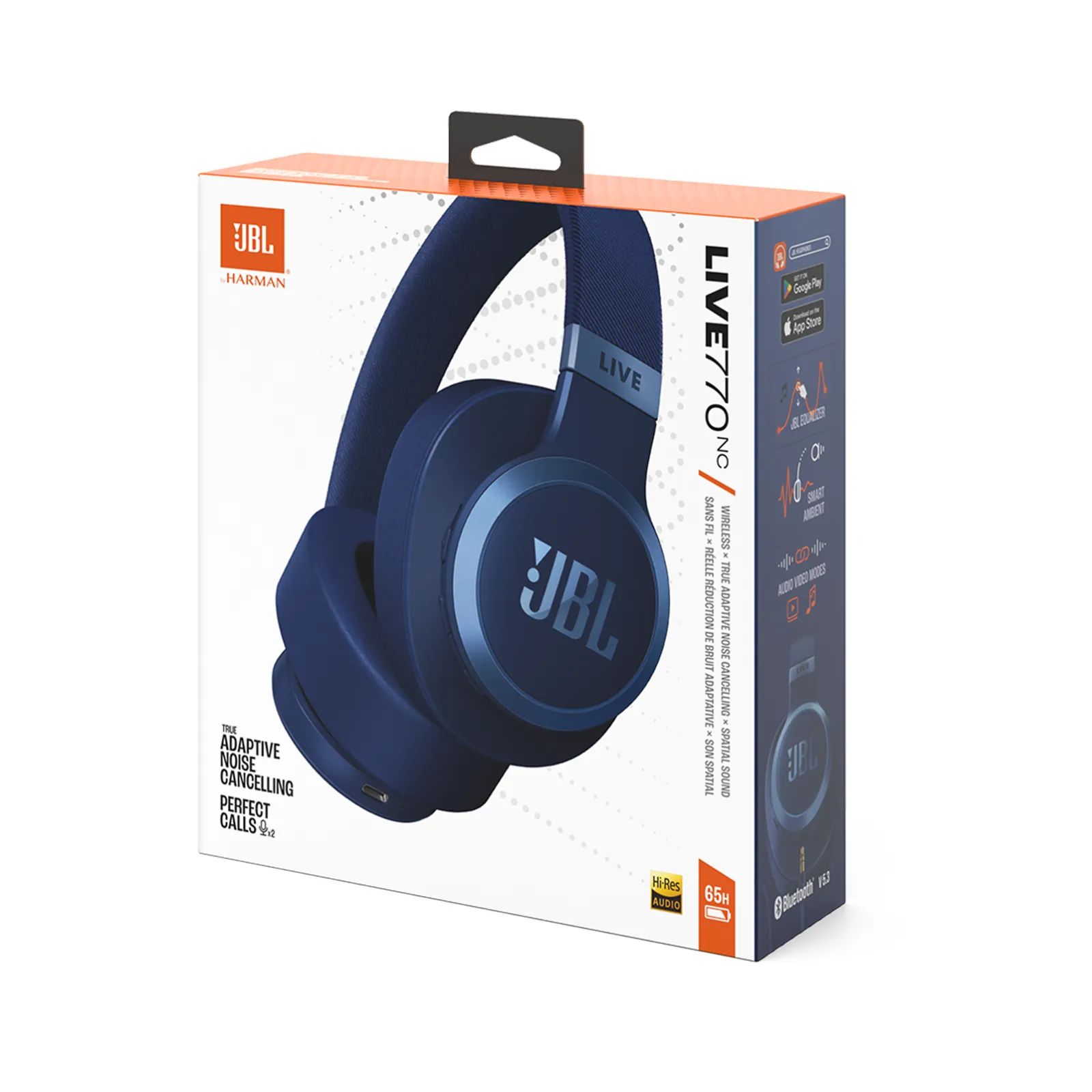 ᐈ Купить наушники JBL Live 770 NC Blue (JBLLIVE770NCBLU) в Киеве