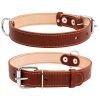 Ошейник для животных Collar двойной Ш 25 мм Д 38-50 см коричневый (02296)