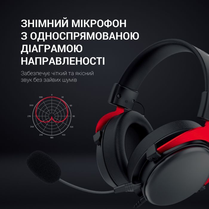 Наушники GamePro HS1240 Black/Red (HS1240) изображение 8