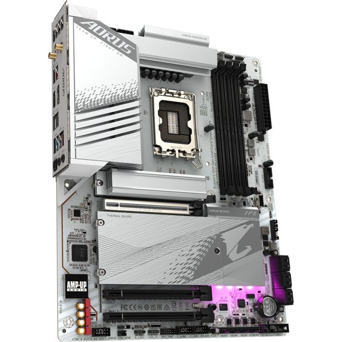 Материнська плата GIGABYTE Z790 AORUS ELITE AX ICE (Z790 A ELITE AX ICE) зображення 3