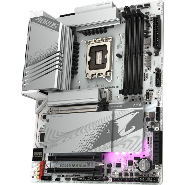 Материнська плата GIGABYTE Z790 AORUS ELITE AX ICE (Z790 A ELITE AX ICE) зображення 4