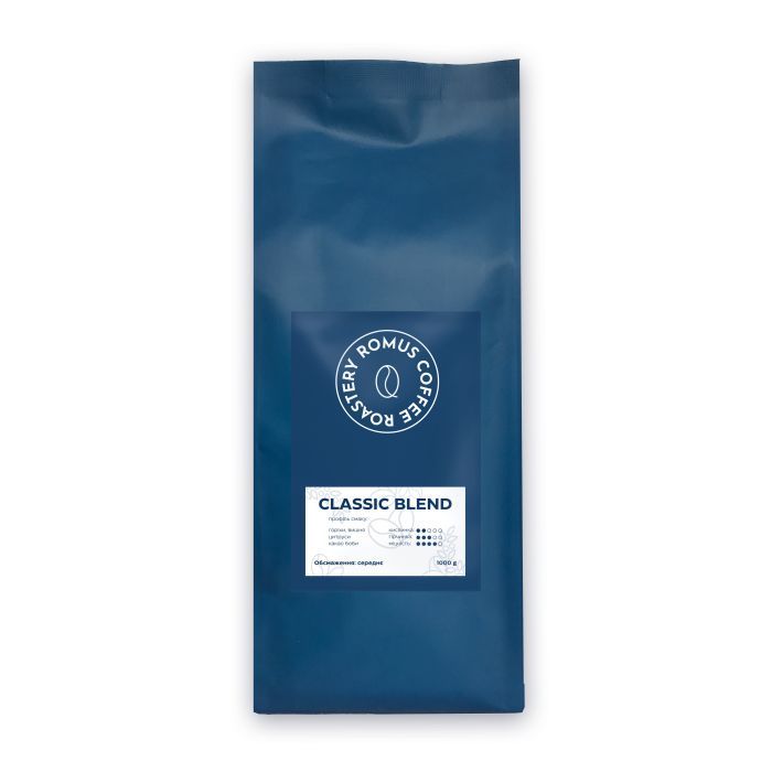 Кава Romus Classic Blend в зернах 1 кг (109814)