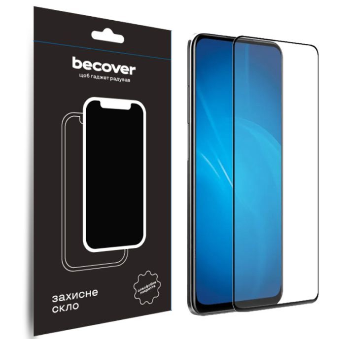 Стекло защитное BeCover Infinix Smart 8 Plus (X6526) Black (710652)