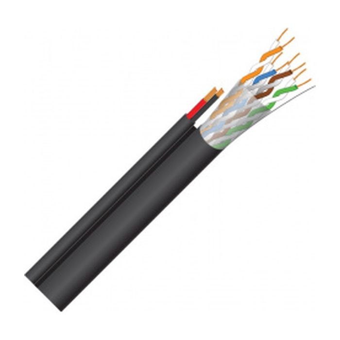 Кабель сетевой FinMark UTP 305м CAT5e 4P 24AWG-2x0.75 power PE B Drum (163692)