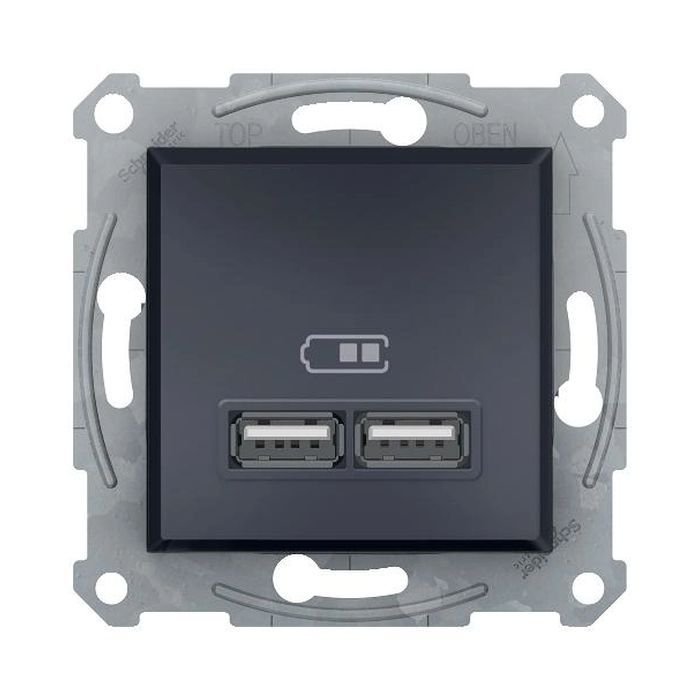 USB розетка Schneider Electric ASFORA USB 2,1A (EPH2700271)