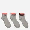 Носки Nike U NK NSW EVERYDAY ESSENTIAL AN 3PR DA2612-050 34-38 3 пари Сірі (194958590932)