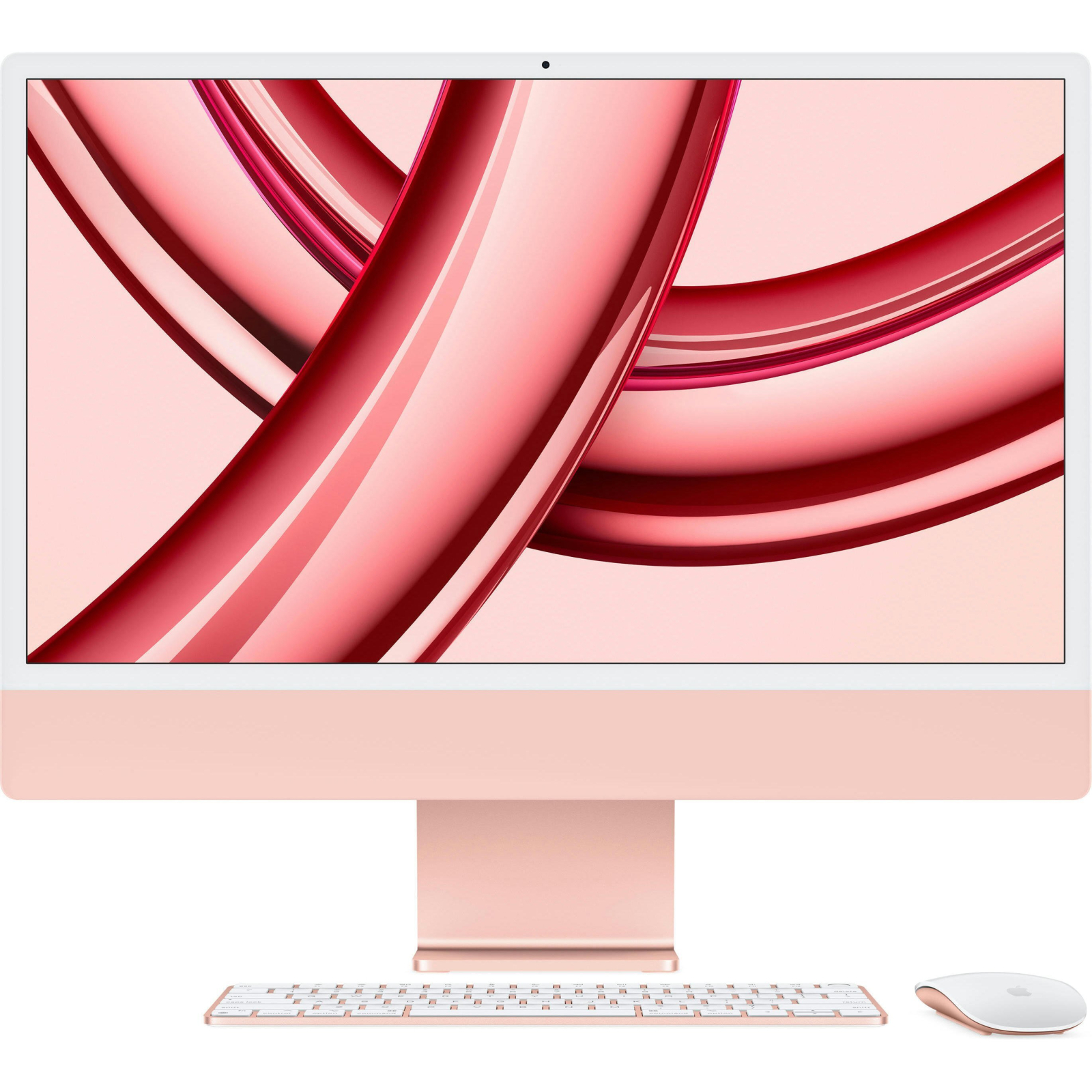 Комп'ютер Apple A2874 24" iMac Retina 4.5K / Apple M3 with 8-core GPU, 256SSD, Pink (MQRD3UA/A)