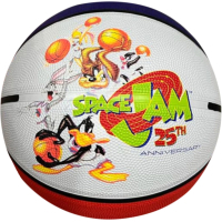 Фото - Баскетбольний м'яч SPALDING М'яч баскетбольний  Space Jam 25TH Anniversasy Tune Squad білий, ч 