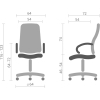 Офісне крісло Аклас Сейя Зелений (00127044) зображення 6